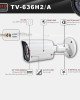  636A CE & RoHS Certificated Waterproof  3.6mm 3MP Lens AHD Camera with 24 IR LED, Support Night Vision & White Balance
