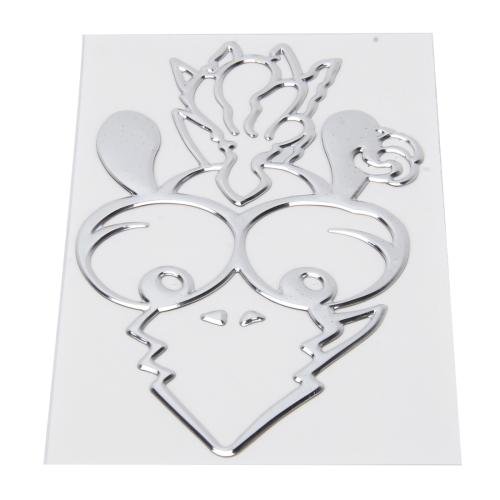 Elf Shape Car Plastic Decorative Sticker,Size: 8 x 12.5 cm Elf Shape Car Plastic Decorative Sticker,Size: 8 x 12.5 cm