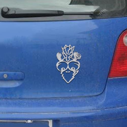 Elf Shape Car Plastic Decorative Sticker,Size: 8 x 12.5 cm Elf Shape Car Plastic Decorative Sticker,Size: 8 x 12.5 cm