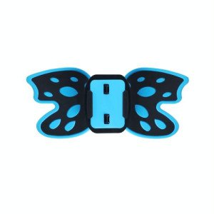 Butterfly Helmet Mount Adapter for GoPro, Insta360, DJI and Other Action Cameras(Blue)