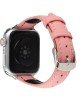 14mm Slim Genuine Leather Watch Band Watch Band For Apple Watch Series 7 41mm / 6 & SE & 5 & 4 40mm / 3 & 2 & 1 38mm(Pink) 14mm Slim Genuine Leather Watch Band Watch Band For Apple Watch Series 7 41mm / 6 & SE & 5 & 4 40mm / 3 & 2 & 1 38mm(Pink)