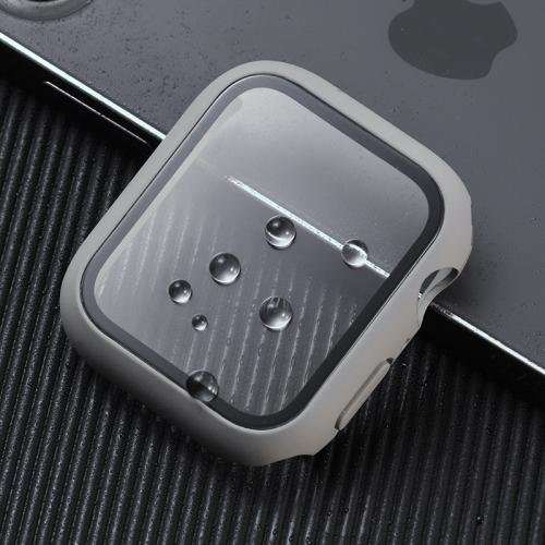 Shockproof PC+Tempered Glass Protective Case with Packed Carton For Apple Watch Series 6 & SE & 5 & 4 40mm(Ice Sea Blue) Shockproof PC+Tempered Glass Protective Case with Packed Carton For Apple Watch Series 6 & SE & 5 & 4 40mm(Ice Sea Blue)