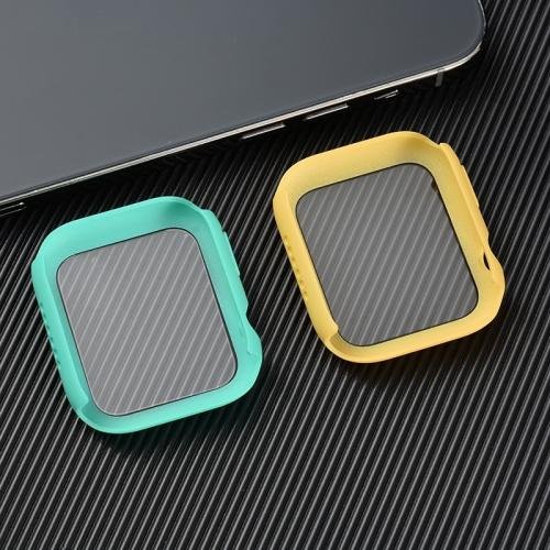 Shockproof PC+Tempered Glass Watch Protective Case For Apple Watch Series 8&7 41mm(Official Green) Shockproof PC+Tempered Glass Watch Protective Case For Apple Watch Series 8&7 41mm(Official Green)