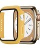 Shockproof PC+Tempered Glass Watch Protective Case For Apple Watch Series 8&7 45mm(Yellow) Shockproof PC+Tempered Glass Watch Protective Case For Apple Watch Series 8&7 45mm(Yellow)