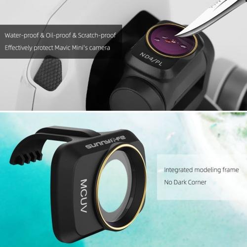 Sunnylife MM-FI9251 For DJI Mavic Mini / Mini 2 Drone ND32 Lens Filter Sunnylife MM-FI9251 For DJI Mavic Mini / Mini 2 Drone ND32 Lens Filter