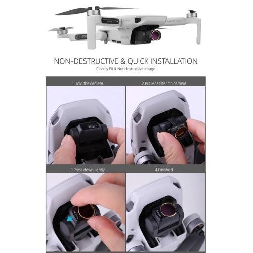 Sunnylife MM-FI9251 For DJI Mavic Mini / Mini 2 Drone ND32 Lens Filter Sunnylife MM-FI9251 For DJI Mavic Mini / Mini 2 Drone ND32 Lens Filter