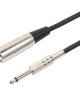3m XLR 3-Pin Male to 1/4 inch (6.35mm) Mono Shielded Microphone Audio Cord Cable