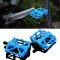 BaseCamp BC-671 Aluminum Alloy Pedal Non-slip Comfortable Bicycle Pedal (Blue)