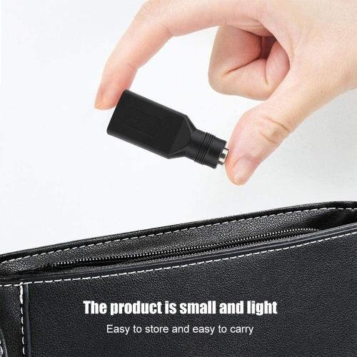 USB Female to 5.5 x 2.1mm Female Plug Adapter Connector USB Female to 5.5 x 2.1mm Female Plug Adapter Connector