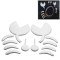 3D Crab Pattern Auto Emblem Logo Decoration Car Sticker, Size: 10cm x 8cm (approx.)(Silver)