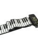 88 Keys Portable MIDI Silicone Flexible Roll Up Piano, Keyboard: 133 x 14.2 x 0.6cm 88 Keys Portable MIDI Silicone Flexible Roll Up Piano, Keyboard: 133 x 14.2 x 0.6cm