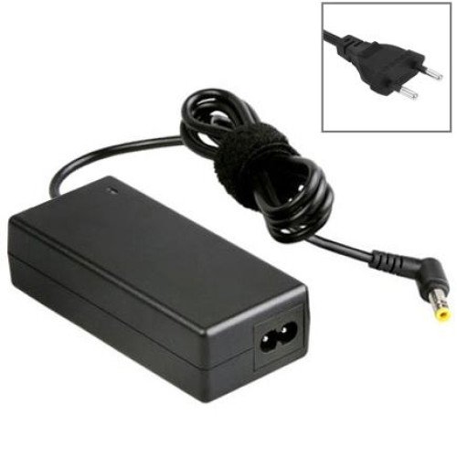 EU Plug AC Adapter 19V 4.74A 90W for Asus Notebook, Output Tips: 5.5x2.5mm(Black)