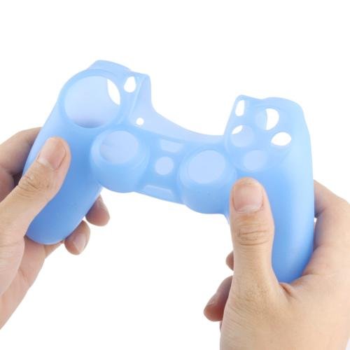 Flexible Silicone Protective Case for Sony PS4 Game Controller, Random Color Delivery Flexible Silicone Protective Case for Sony PS4 Game Controller, Random Color Delivery