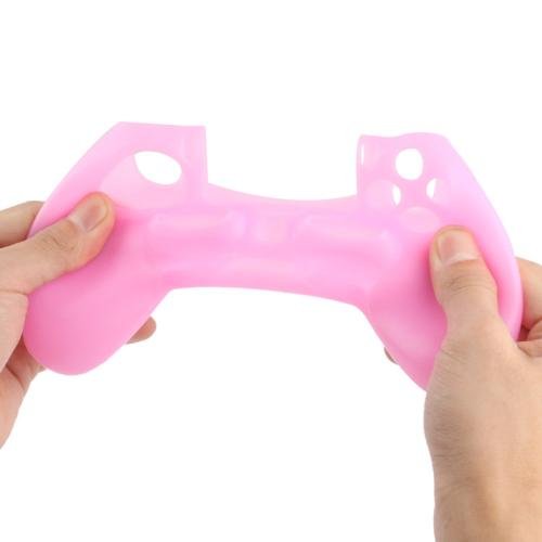 Flexible Silicone Protective Case for Sony PS4 Game Controller, Random Color Delivery Flexible Silicone Protective Case for Sony PS4 Game Controller, Random Color Delivery