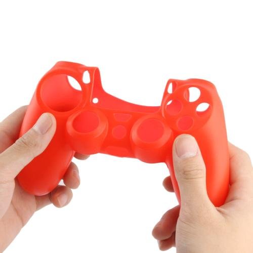 Flexible Silicone Protective Case for Sony PS4 Game Controller, Random Color Delivery Flexible Silicone Protective Case for Sony PS4 Game Controller, Random Color Delivery