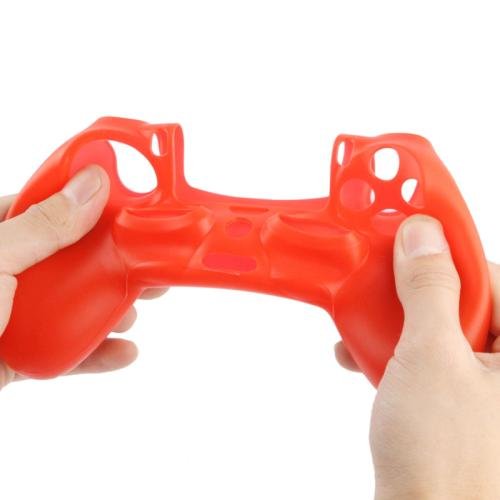 Flexible Silicone Protective Case for Sony PS4 Game Controller, Random Color Delivery Flexible Silicone Protective Case for Sony PS4 Game Controller, Random Color Delivery