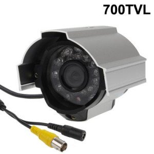1/3 SONY Color 700TVL CCD Waterproof Camera, IR Distance: 25m, Size: 90 x 56mm