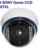 1/3 SONY Color 520TVL Dome CCD Camera, IR Distance: 15m 1/3 SONY Color 520TVL Dome CCD Camera, IR Distance: 15m