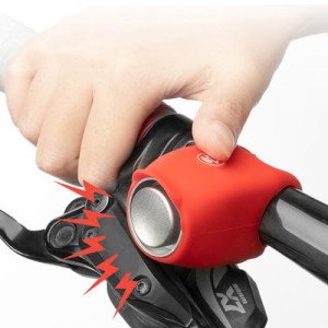 120 dB Bicycle Bell Mountain Bike Electric Horn(Blue)