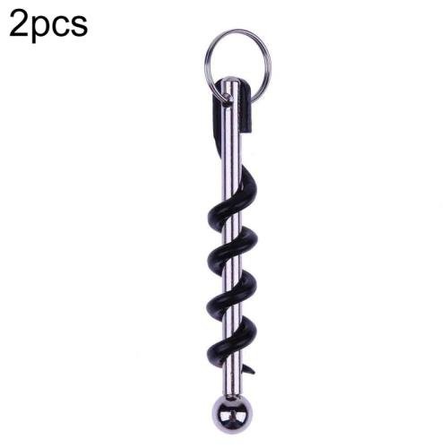 2 PCS Outdoor Creative Corkscrew Pocket Red Wine Tool Key Ring (OPP Bag) 2 PCS Outdoor Creative Corkscrew Pocket Red Wine Tool Key Ring (OPP Bag)
