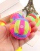 10 PCS Luminous Volleyball Bouncy Ball Massage Ball Whistle Thorn Ball, Random Color Delivery, Diameter: 7.5cm 10 PCS Luminous Volleyball Bouncy Ball Massage Ball Whistle Thorn Ball, Random Color Delivery, Diameter: 7.5cm