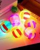 10 PCS Luminous Volleyball Bouncy Ball Massage Ball Whistle Thorn Ball, Random Color Delivery, Diameter: 7.5cm 10 PCS Luminous Volleyball Bouncy Ball Massage Ball Whistle Thorn Ball, Random Color Delivery, Diameter: 7.5cm
