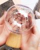 1.2W Star Moon Night Light USB Diamond Wood Base LED Atmosphere Light(Warm Light)