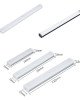 LED Human Body Induction Lamp Long Strip Charging Cabinet Lamp Strip, Size: 10cm(Silver and Warm Light) LED Human Body Induction Lamp Long Strip Charging Cabinet Lamp Strip, Size: 10cm(Silver and Warm Light)