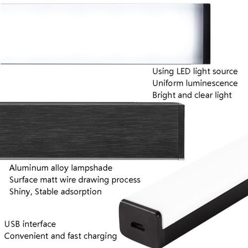 LED Human Body Induction Lamp Long Strip Charging Cabinet Lamp Strip, Size: 10cm(Silver and Warm Light) LED Human Body Induction Lamp Long Strip Charging Cabinet Lamp Strip, Size: 10cm(Silver and Warm Light)