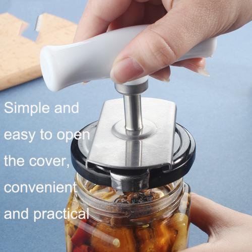 Saving Rotary Open Canister Multi-Purpose Stainless Steel Bottle Opener