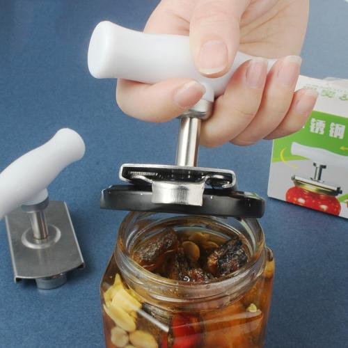 Saving Rotary Open Canister Multi-Purpose Stainless Steel Bottle Opener