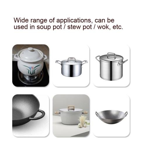 1 Pair Silicone Pot Handle Insulation Cover Iron Pot Handle Cover(Simple Gray) 1 Pair Silicone Pot Handle Insulation Cover Iron Pot Handle Cover(Simple Gray)