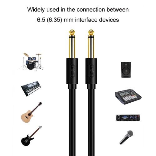 3m JINGHUA 6.5mm Audio Cable Male to Male Microphone Instrument Tuning Cable