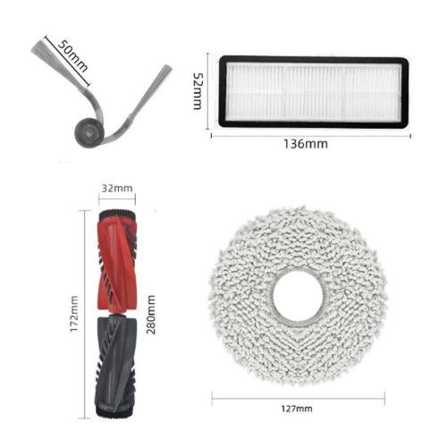 2pcs Side Brush For Roborock P20 Pro Robotic Vacuum Cleaner Accessories 2pcs Side Brush For Roborock P20 Pro Robotic Vacuum Cleaner Accessories