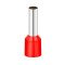 1000pcs /Pack Tube Type Cold Pressed Terminal SV RV Copper Terminal Head, Random Color Delivery, Model: E0510