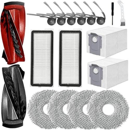 15 In 1 Kit For Roborock P20 Pro / Qrevo Curve Robot Vacuum Cleaner Replacement Parts 15 In 1 Kit For Roborock P20 Pro / Qrevo Curve Robot Vacuum Cleaner Replacement Parts