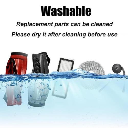 15 In 1 Kit For Roborock P20 Pro / Qrevo Curve Robot Vacuum Cleaner Replacement Parts 15 In 1 Kit For Roborock P20 Pro / Qrevo Curve Robot Vacuum Cleaner Replacement Parts
