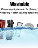 15 In 1 Kit For Roborock P20 Pro / Qrevo Curve Robot Vacuum Cleaner Replacement Parts 15 In 1 Kit For Roborock P20 Pro / Qrevo Curve Robot Vacuum Cleaner Replacement Parts
